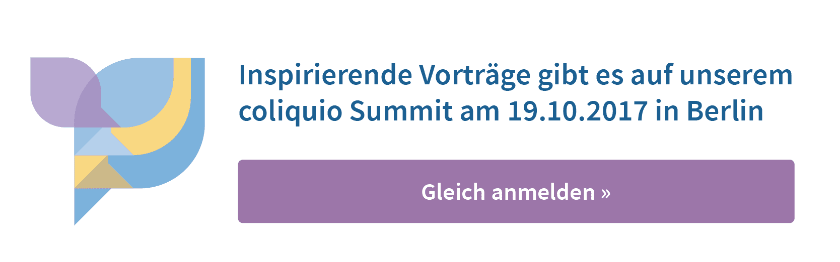 zum coliquio Summit anmelden