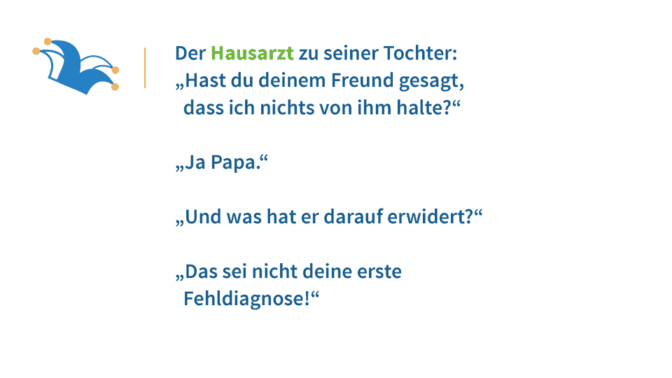 Lieblingswitz der Ärzte