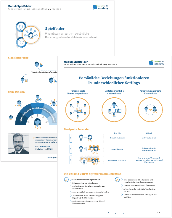 Vorschau Factsheet „Dos and Don’ts“ der digitalen Kommunikation