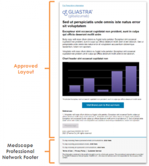 Medscape Vorlage Triggered Brand Email