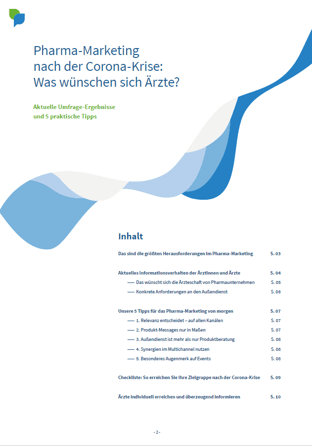 Pharma-Marketing nach der Cororna-Krise - Vorschau Seite 2