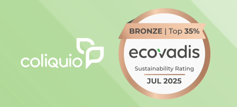Nachhaltigkeit bei coliquio: Erneut durch EcoVadis zertifiziert Nachhaltigkeit bei coliquio: Erneut durch EcoVadis zertifiziert