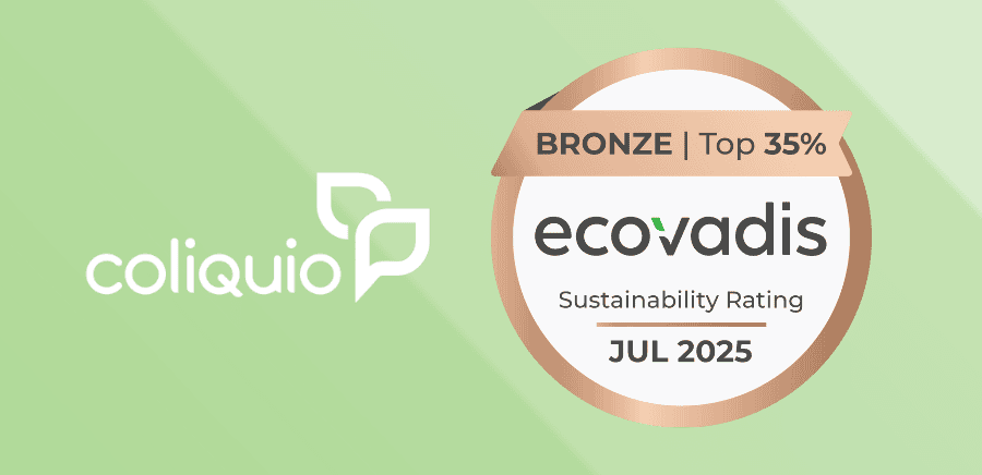 Nachhaltigkeit bei coliquio: Erneut durch EcoVadis zertifiziert Nachhaltigkeit bei coliquio: Erneut durch EcoVadis zertifiziert