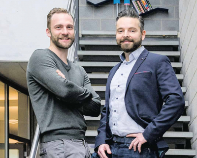 Felix Rademacher und Martin Drees